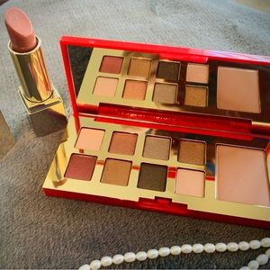 Brand new Estée Lauder Pure Color Eyeshadow & Cheek Palette And new Lipstick.